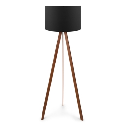 ΦΩΤΙΣΤΙΚΟ ΔΑΠΕΔΟΥ ROSLING MEGAPAP MDF/ΥΦΑΣΜΑ PVC ΧΡΩΜΑ ΚΑΡΥΔΙ/ΜΑΥΡΟ 38X21X140ΕΚ.