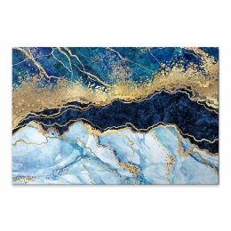 ΠΙΝΑΚΑΣ ΣΕ ΚΑΜΒΑ "DEEP BLUE" MEGAPAP ΨΗΦΙΑΚΗΣ ΕΚΤΥΠΩΣΗΣ 125X80X3ΕΚ.