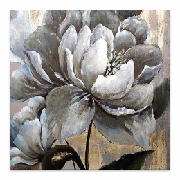 ΠΙΝΑΚΑΣ ΣΕ ΚΑΜΒΑ "WHITE MAGNOLIAS" MEGAPAP ΨΗΦΙΑΚΗΣ ΕΚΤΥΠΩΣΗΣ 50X50X3ΕΚ.
