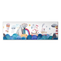 ΠΙΝΑΚΑΣ ΣΕ ΚΑΜΒΑ "DREAMS" MEGAPAP ΨΗΦΙΑΚΗΣ ΕΚΤΥΠΩΣΗΣ 40X120X3ΕΚ.
