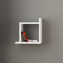 ΡΑΦΙΕΡΑ ΤΟΙΧΟΥ BOX MEGAPAP ΜΕΛΑΜΙΝΗΣ ΧΡΩΜΑ ΛΕΥΚΟ 30X22X30ΕΚ.