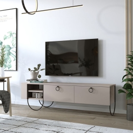 ΕΠΙΠΛΟ ΤΗΛΕΟΡΑΣΗΣ NORFOLK MEGAPAP ΧΡΩΜΑ ΑΝΟΙΧΤΗ ΜΟΚΑ 151X35X43ΕΚ.