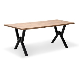 ΤΡΑΠΕΖΙ WALTER MEGAPAP MDF - ΜΕΤΑΛΛΙΚΟ ΧΡΩΜΑ ΑΚΑΚΙΑΣ 160X80X75ΕΚ.