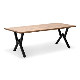 ΤΡΑΠΕΖΙ WALTER MEGAPAP MDF - ΜΕΤΑΛΛΙΚΟ ΧΡΩΜΑ ΑΚΑΚΙΑΣ 200X100X75ΕΚ.