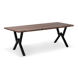 ΤΡΑΠΕΖΙ WALTER MEGAPAP MDF - ΜΕΤΑΛΛΙΚΟ ΧΡΩΜΑ ΚΑΡΥΔΙ 200X100X75ΕΚ.
