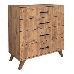 ΣΥΡΤΑΡΙΕΡΑ ΜΕΛΑΜΙΝΗΣ DACOTA MEGAPAP ΧΡΩΜΑ PINE OAK 76X44X86,4ΕΚ.