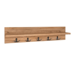 ΚΡΕΜΑΣΤΡΑ ΤΟΙΧΟΥ KERY MEGAPAP ΑΠΟ ΜΕΛΑΜΙΝΗ ΧΡΩΜΑ PINE OAK 80X11X18ΕΚ.