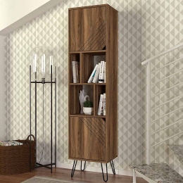 ΒΙΒΛΙΟΘΗΚΗ NORMA MEGAPAP ΧΡΩΜΑ ΚΑΡΥΔΙ 45X35X184ΕΚ.