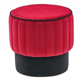 ΣΚΑΜΠΩ ROSE MEGAPAP ΒΕΛΟΥΔΙΝΟ ΧΡΩΜΑ ΚΟΚΚΙΝΟ 40X40X40ΕΚ.