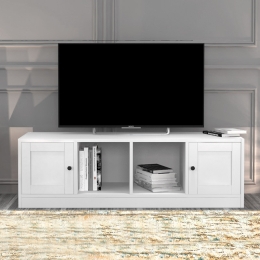 ΕΠΙΠΛΟ ΤΗΛΕΟΡΑΣΗΣ FELIX MEGAPAP ΧΡΩΜΑ ΛΕΥΚΟ 129X40X39,6ΕΚ.