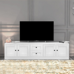 ΕΠΙΠΛΟ ΤΗΛΕΟΡΑΣΗΣ FELIX MEGAPAP ΧΡΩΜΑ ΛΕΥΚΟ 160,8X40X39,6ΕΚ.