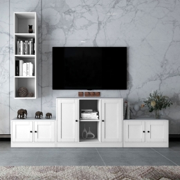 ΣΥΝΘΕΣΗ ΤΗΛΕΟΡΑΣΗΣ FELIX MEGAPAP ΧΡΩΜΑ ΛΕΥΚΟ 226,2X40X71,4ΕΚ.