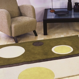 Χαλί Aslanis Χειροποίητο Amaze Beige-Olive Tufted 160X230cm