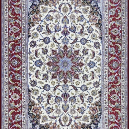 Χειροποίητο Χαλί Persian Isfahan Silk 252Χ159 252Χ159cm