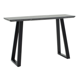 ΚΟΝΣΟΛΑ ROUSE PAKOWORLD MDF ΜΑΥΡΟΥ ΜΑΡΜΑΡΟΥ-ΜΑΥΡΟ 120X40X78ΕΚ