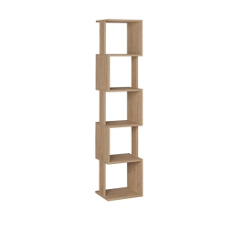 ΒΙΒΛΙΟΘΗΚΗ - ΣΤΗΛΗ PIRI PAKOWORLD OAK ΜΕΛΑΜΙΝΗΣ 35X30X161ΕΚ
