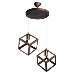 ΦΩΤΙΣΤΙΚΟ ΟΡΟΦΗΣ ΔΙΦΩΤΟ PWL-1152 PAKOWORLD Ε27 ΚΑΦΕ 50X50X82ΕΚ
