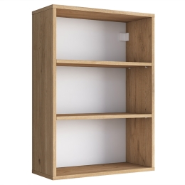 ΡΑΦΙΕΡΑ ΤΟΙΧΟΥ GOLDIE PAKOWORLD ΦΥΣΙΚΟ-ΛΕΥΚΟ 60X25X87ΕΚ