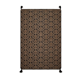 ΧΑΛΙ PWC-0063 PAKOWORLD ΓΚΡΙ-ΚΑΦΕ 180X120ΕΚ