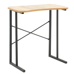 ΓΡΑΦΕΙΟ GIOVANNI PAKOWORLD ΚΑΡΥΔΙ-ΜΑΥΡΟ 60X35X64.5ΕΚ