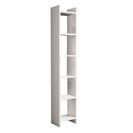 ΒΙΒΛΙΟΘΗΚΗ DARCO PAKOWORLD ΜΕΛΑΜΙΝΗΣ ΛΕΥΚΟ 28.6X22X160ΕΚ