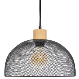 ΦΩΤΙΣΤΙΚΟ ΟΡΟΦΗΣ ΜΟΝΟΦΩΤΟ SAM PAKOWORLD Ε27 ΜΑΥΡΟ Φ30X22,5ΕΚ