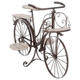 ΡΑΦΙΕΡΑ-ΣΤΑΝΤ ΦΥΤΩΝ BICYCLE PAKOWORLD ΚΑΦΕ ΣΦΥΡΗΛΑΤΟ 97X46X64ΕΚ