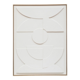 ΔΙΑΚΟΣΜΗΤΙΚΟ ΤΟΙΧΟΥ LOUNA PAKOWORLD ΛΕΥΚΟ-ΦΥΣΙΚΟ MDF 55X4X75ΕΚ