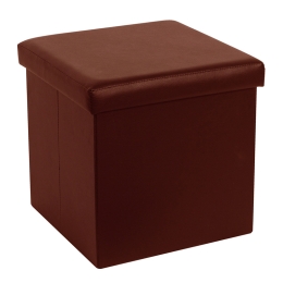 ΣΚΑΜΠΟ-ΜΠΑΟΥΛΟ CRYSTAL PAKOWORLD PU ΣΚΟΥΡΟ ΚΑΦΕ 38X38X38ΕΚ