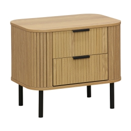 ΚΟΜΟΔΙΝΟ SCANDI PAKOWORLD ΜΕ 2 ΣΥΡΤΑΡΙΑ ΦΥΣΙΚΟ-ΜΑΥΡΟ 57X42X50ΕΚ