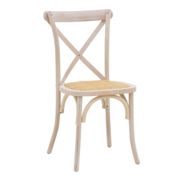 ΚΑΡΕΚΛΑ DYLON PAKOWORLD ΣΤΟΙΒΑΖΟΜΕΝΗ WHITE WASH ΞΥΛΟ ΟΞΙΑΣ-ΕΔΡΑ ΦΥΣΙΚΟ RATTAN 48X52X89ΕΚ
