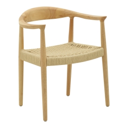 ΠΟΛΥΘΡΟΝΑ JUVAN PAKOWORLD ΦΥΣΙΚΟ RUBBERWOOD 64X53X77ΕΚ