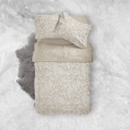 Borea Πάπλωμα Victorian Μπεζ Υπέρδιπλο 220 x 240 cm Μπεζ
