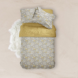 Borea Πάπλωμα Lilybelle Γκρι Υπέρδιπλο 220 x 240 cm Γκρι