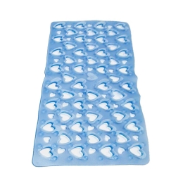 Πατάκι Αντιολισθητικό Hearts 00052.008 Ciel 37Χ71 37x71cm PVC