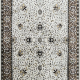 Χαλί Zrabi 3985 Ivory-Brown 140X190cm
