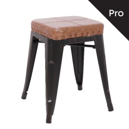 RELIX ΣΚΑΜΠΟ-PRO, ΜΕΤΑΛΛΟ ΒΑΦΗ ANTIQUE BLACK, PU CAMEL