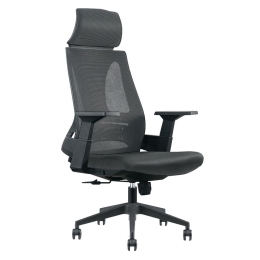 BF8750 ΠΟΛΥΘΡΟΝΑ ΓΡΑΦΕΙΟΥ ΔΙΕΥΘΥΝΤΗ, MESH ΓΚΡΙ, ΥΦΑΣΜΑ ΓΚΡΙ