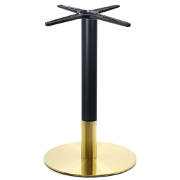 RIVA ΒΑΣΗ ΤΡΑΠΕΖΙΟΥ GOLD INOX #201 - BLACK / 11,70 KG