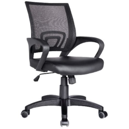 BF2101 ΠΟΛΥΘΡΟΝΑ-PRO ΓΡΑΦΕΙΟΥ ΜΕ ΑΝΑΚΛΙΣΗ, ΜΑΥΡΟ MESH - PU ΜΑΥΡΟ