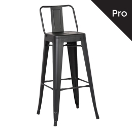 RELIX ΣΚΑΜΠΟ BAR-PRO ΜΕ ΠΛΑΤΗ, ΜΕΤΑΛΛΟ ΒΑΦΗ ΜΑΥΡΟ MATTE